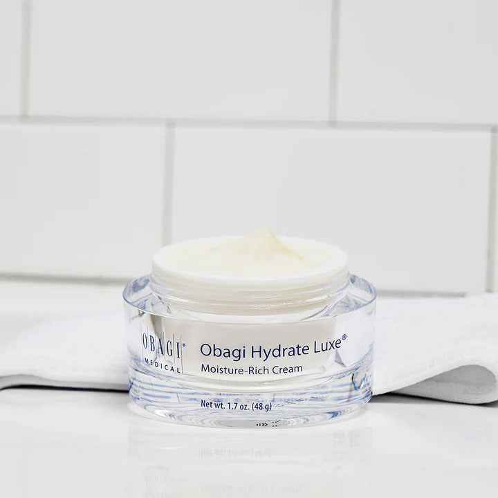 Obagi Hydrate Luxe Moisture-Rich Cream 1.7 oz – Overnight Hydrating Face Moisturizer