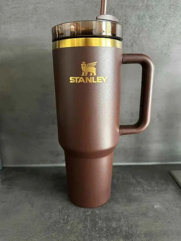 Stanley Chocolate Gold Factory Sealed 40oz Quencher Tumbler Limited Edition