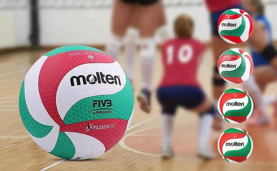Molten V5M5000 Volleyball, Soft Touch, Indoor/Outdoor PU Microfiber Ball Size 5